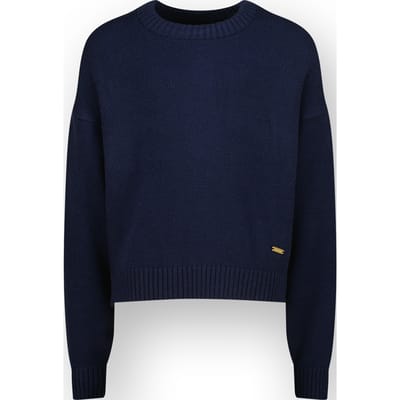Vingino Girls Melina Pullover Dark Blue Größe: 12 | Strickjacken Outlet | kids | Blau