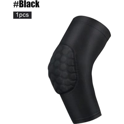1 Stuk Elleboog Compressie Sleeve Sport Arm Onderarm Brace Ergonomische Ondersteuning Honingraat Pad Crashbestendig Basketbal Fietsen Armbeschermer Sleeve M