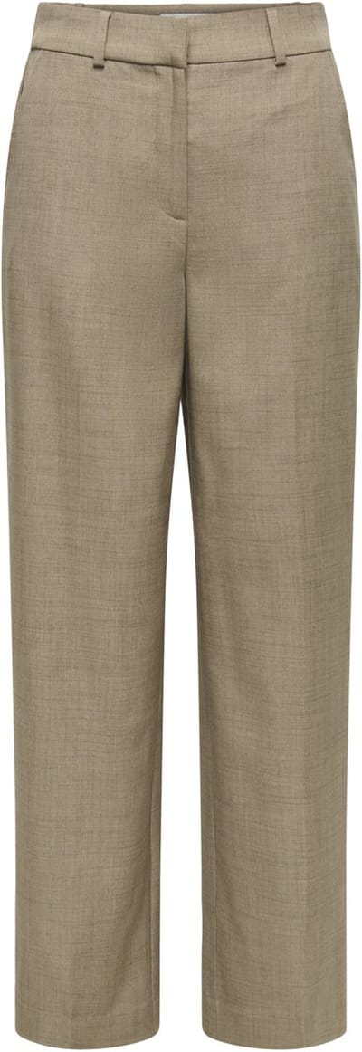Jacqueline de Yong Broek Jdyhaze Hw Straight Pant Tlr 15376553 Fossil Dames Maat - W25 X L32