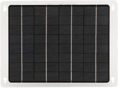 Dailygoody - Zonnepaneel - 20W Polysilicium - Efficiënt en Compact - Zonne-energie - Batterijlader - Geschikt voor Auto en RV - 12V
