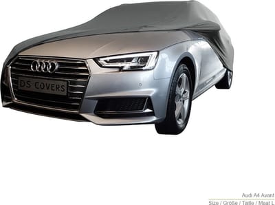 BOXX Autohoes Binnen – Stationwagon Pasvorm – Premium Stretch Garagehoes voor Optimale Bescherming – Zwart – Maat L – DS COVERS