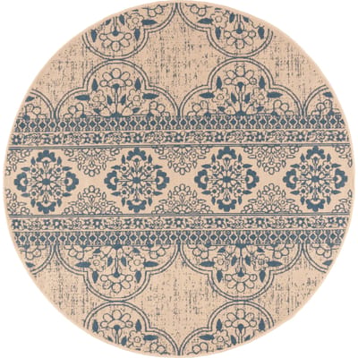 Buitenkleed Isla Rond | Safavieh
