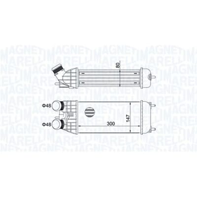 InlaatluchtRadiator MAGNETI MARELLI 351319204470