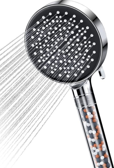 Douchekop - Handdouche - Hoge druk - Roestvrij Staal - Wellness – Spa – Duurzaam