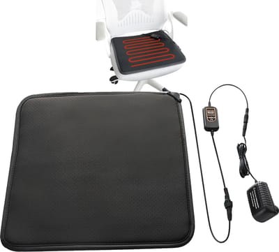 VELTRR® Autostoel Verwarming - Warmtekussen - Autostoelhoes Universeel - Zwart