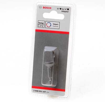 Bosch ADAPTER TIL TOPNØGLE 1/4HEX 1/2T
