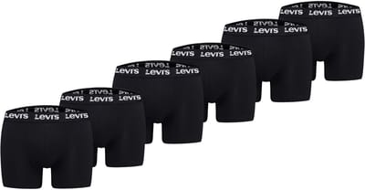 Pack of 6 men's Levis REPEAT LOGO BOXER boxer shorts underwear pants