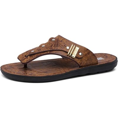 Pantoffels Heren Zomerslippers voor Heren Teenslippers Heren Echt Heren Slippers Slides Schoenen Heren Originele Strandwaterschoenen 42 black