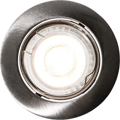 QAZQA cisco - Moderne Inbouwspot - 1 lichts - L 8.2 cm - Donkergrijs - Woonkamer | Slaapkamer | Keuken