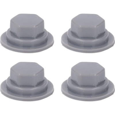 50 STUKS Zeskant Schroefbout Afdekkingen Waterdicht Stofdicht Zeskant Schroef Beschermkappen Siliconen Schroefkop Beschermer M10