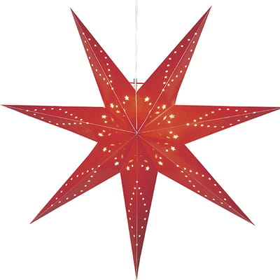 Star Trading papieren ster 'Katabo', rood, groot, Ø 100cm
