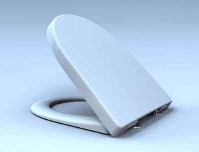 Toiletbril Deksel - Zitting Toilet - Badkamer Vernieuwing - SoftClose Functie - U-Vorm - Wit