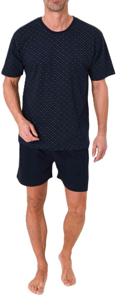 Normann herenpyjama shorty met korte mouwen