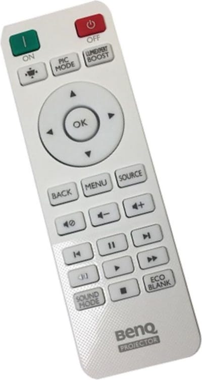 Afstandsbediening geschikt voor de BENQ TH671ST beamer, vervangt 5J.JGY06.001 / RCV013