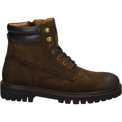 Josef Seibel ROMED 01 - Heren sneakersHeren veterschoenVrije tijd half-hoogPopulaire herenschoenen Josef - Kleur: Cognac - Maat: 43