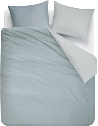 Beddinghouse Warm dekbedovertrek - Tweepersoons - 200 x 200/220 cm - Blauw