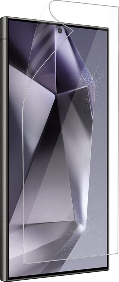 Screenprotector - Folie - Geschikt voor Samsung Galaxy S24 Ultra - Ultra Clear - Bescherm Folie - Soft TPU - Screen Protector