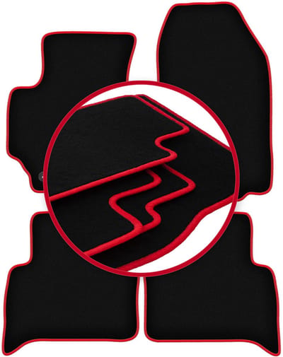 CARLUX-RED automatten voor: Fiat Croma II stationwagen (2005-2011)