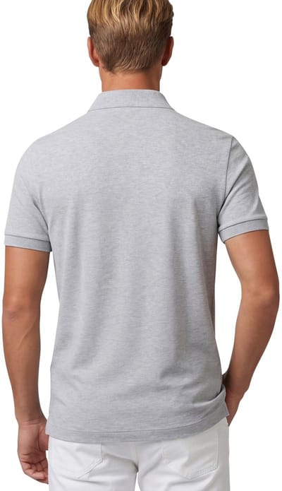 Lacoste poloshirt korte mouw grijs