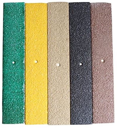 Antislip Terrasstrips - Pakket van 5, Veiligheidsstrips voor Vloer Grip, 50mm x 600mm