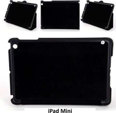 Apple iPad Mini 2-3 Zwart Smart Case - Book Case Tablethoes- 8719273107003
