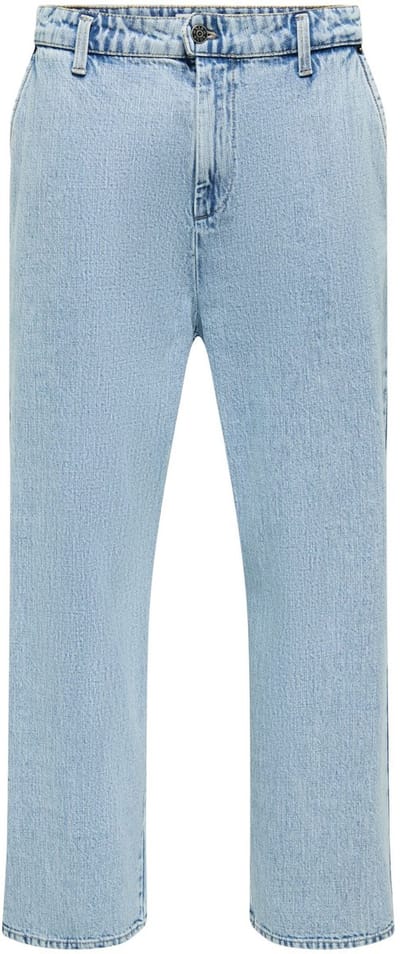 ONLY & SONS Wide-leg jeans ONSDANI Mid rise Brede pasvorm - bijgesneden Jeans