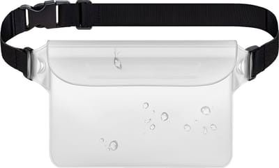 Somstyle Heuptasje Waterdicht Wit - Fanny Pack Heren & Dames - Outdoor, Vakantie, Travel & Festival