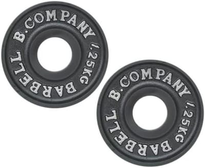 Professionele Olympia halterschijven 50/51mm / 2 x 1,25 kg halterschijven gietijzer