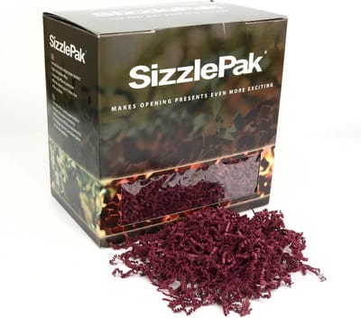 SizzlePak - BordeauxRood Opvulmateriaal - 1,25kg - Donkerrood