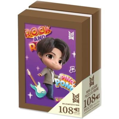 BT21 TinyTAN Mini Puzzel & Lijst 108 stukjes #Jung Kook #Jungkook