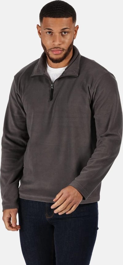 Fleece Heren Hiking Micro Zip Neck