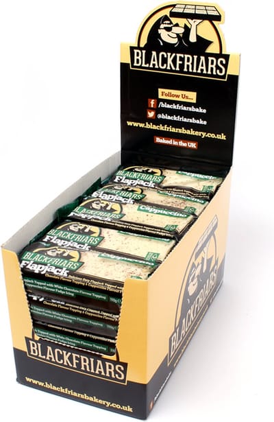 Blackfriars Flapjacks (25x110g) Cappuccino - Repen - Energie repen