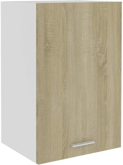 Keukenkast met Deur - Opbergkast Keuken - Keuken Organiseren - Twee Legplanken - Diverse Maten - Grijs