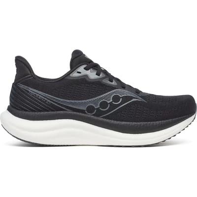 Saucony Triumph 23 Neutrale schoen Heren-zwart, wit