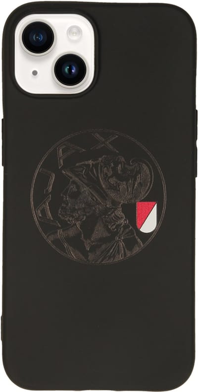 Ajax-telefoonhoesje iPhone 13 zwart logo
