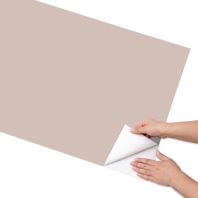 Coloray Meubel Wrap Folie - Roze Meubelfolie - 65x130 cm - Wrapfolie Keuken Beige roze - Decoratiefolie - Minimalist Meubelfolie - Meubel Wrap Folie - Woonkamer decoratie - Achtergronden en patronen