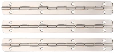 Dailygoods - Vaguelly 3 stuks scharnieren 180 graden gouden kastscharnieren, pianoscharnieren, metalen scharnieren, meubelbeslag, kastscharnieren, doorlopende pianoscharnieren