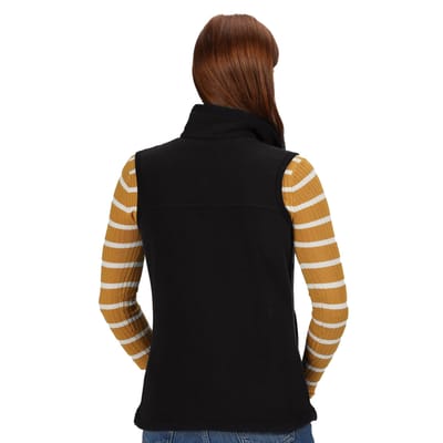 Regatta Dames/dames Haber II 250 Series Anti-pill Fleece Bodywarmer / Mouwloos Jasje (Zwart)