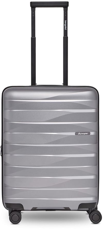 Bergpfeil Travel Cabin Trolley Arctic Silver Metallic Grijs 55cm