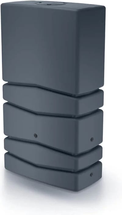 BOOXIES® 350 liter Regenton Muurmodel - Plat Design voor Krappe Ruimtes