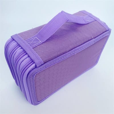 72 Gaten Etui 4 Lagen Potlooddozen Meisjes Organizer Pennenzak Kunstschoolbenodigdheden Leuke Schrijfwaren