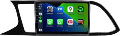 Carplay autoradio voor Seat Leon | 2013 t/m 2018 | Android 13 | Draadloos Apple Carplay & Android Auto | 2GB + 32GB | 8-Core processor | Davilon | 2025 model | 2013 2014 2015 2016 2017 2018 | Bluetooth & Wifi