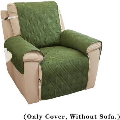Relaxfauteuil Hoes Mat Antislip Wasbaar Huisdier Sofa Bank Beschermende Meubelbeschermer Zijvak Leunstoel Plaid 55x200cm