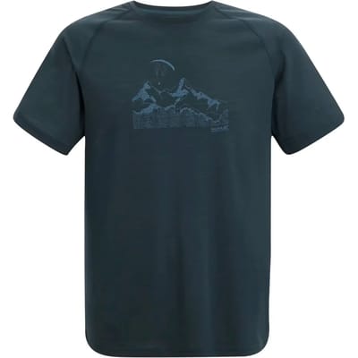 Escade T-shirt met korte mouwen en grafische print voor heren