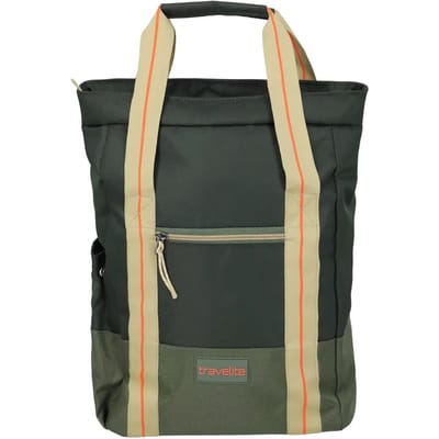 Travelite Color Craze Rugzak Tote Bag Olijf Groen - Casual rugzakken