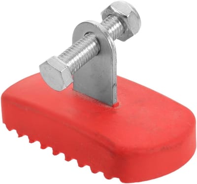 Laddervoet Pads - Ladder Accessoires - Vloer Beschermen - Anti-slip Werking - 9.30X5.50X5.00CM - Rood