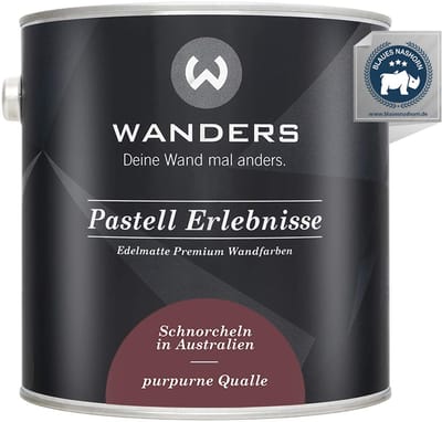 Wanders Muurverf - Edelmatte Krijtverf voor Hout en Meubels - Zacht Rood Paars - 2,5L