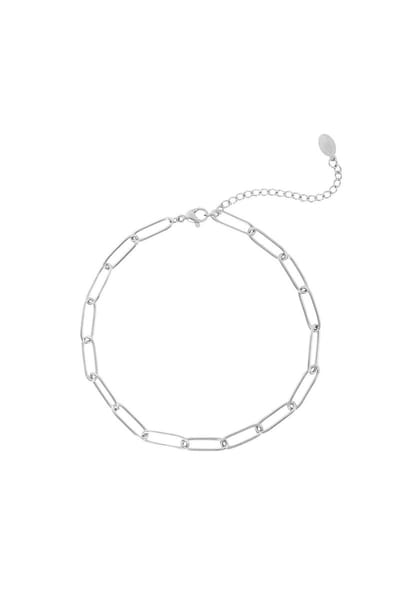 Yehwang | Enkelbandje | Zilver | Waterproof | RVS-Stainless-Steel |Dames | Tieners |Cadeau voor haar | Moederdag