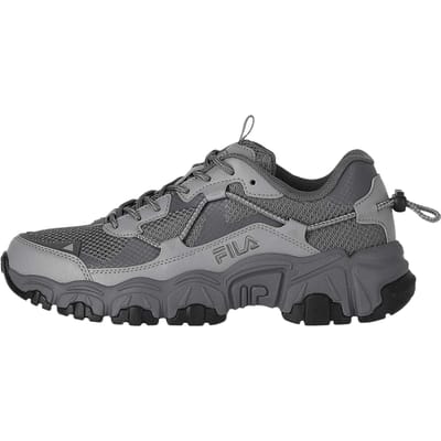 FILA Fluide V2 Comfortabele Ronde Neus Vetersluiting Ademend Lage Top Casual Schoenen Unisex Sneakers FS261OD03X039021 38.5 gray