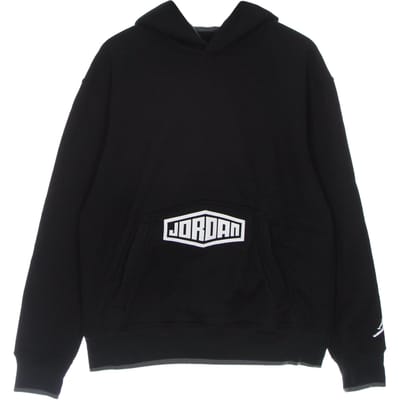Herenhoodie Sport DNA Pullover Hoodie Zwart/ijzergrijs/wit